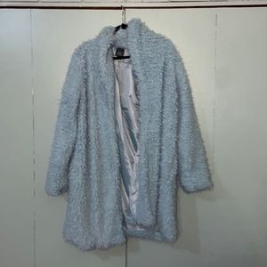 Wild Fable teal fluffy jacket